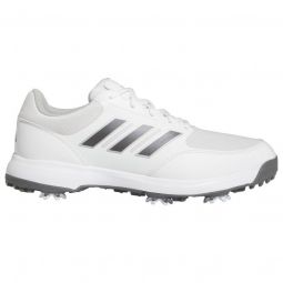 adidas Tech Response 3.0 Golf Shoes - Cloud White/Dark Silver Metallic/Silver Metallic