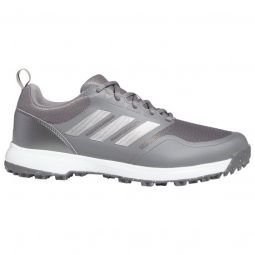 adidas Tech Response 3.0 SL Golf Shoes - Grey Four/Silver Metallic/Solar Gold