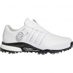 adidas Tour360 24 BOA BOOST Golf Shoes - Cloud White/Cloud White/Core Black