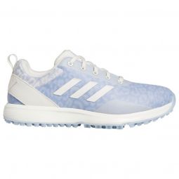 adidas Womens S2G SL 23 Golf Shoes - Blue Dawn/Chalk White/Chalk White