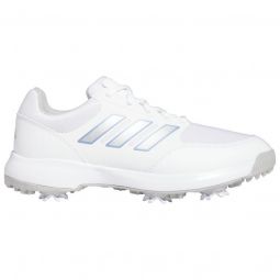 adidas Womens Tech Response 3.0 Golf Shoes - Cloud White/Silver Metallic/Blue Fusion