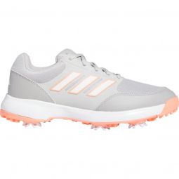 adidas Womens Tech Response 3.0 Golf Shoes - Grey Two/Cloud White/Coral Fusion
