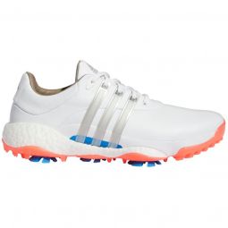 adidas Womens Tour 360 22 Golf Shoes - Ftwr White/Silver Metallic/Turbo