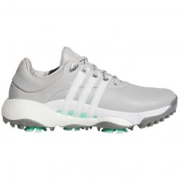 adidas Womens Tour 360 22 Golf Shoes - Grey Two/Ftwr White/Pulse Mint