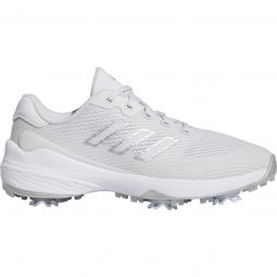 adidas Womens ZG23 Vent Golf Shoes - Dash Grey/Cloud White/Silver Metallic