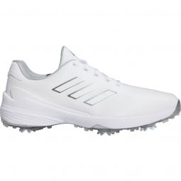 adidas ZG23 Golf Shoes - Cloud White/Silver Metallic/Silver Metallic