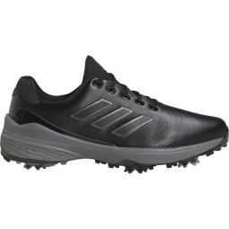 adidas ZG23 Golf Shoes - Core Black/Dark Silver Metallic/Silver Metallic