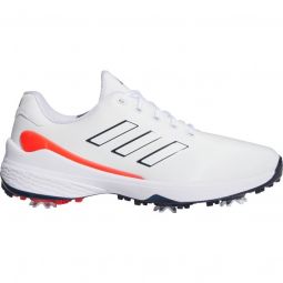 adidas ZG23 Golf Shoes - Cloud White/Collegiate Navy/Bright Red