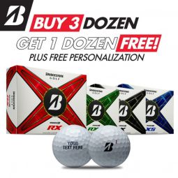 Bridgestone Tour B Buy 3 Get 1 Free Golf Balls Promotion