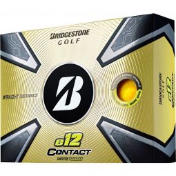 Bridgestone e12 Contact Matte Color Golf Balls 2024 - Yellow