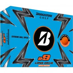 Bridgestone e9 Long Drive Golf Balls - Orange