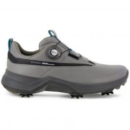 ECCO BIOM G5 BOA Golf Shoes - Steel/Black