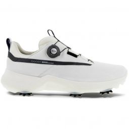 ECCO BIOM G5 BOA Golf Shoes - White/Black