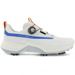 ECCO BIOM G5 BOA Golf Shoes - White/Regatta