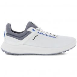 ECCO Core Golf Shoes - White/Shadow White/Silver Grey