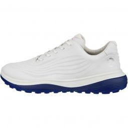 ECCO LT1 Golf Shoes - White/Blue