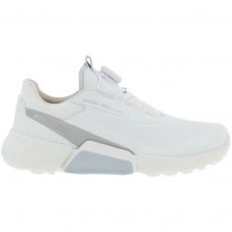 ECCO Womens BIOM H4 BOA Golf Shoes - White/Concrete