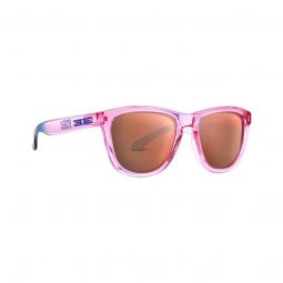 Epoch Eyewear LXE Pink and Blue Sunglasses - Polarized Rose Gold Mirror Lens