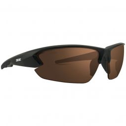 Epoch Eyewear Midway Black Sunglasses - Polarized Brown Lens