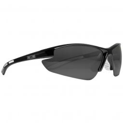 Epoch Eyewear Outdoorsman Black Sunglasses - Smoke Lens