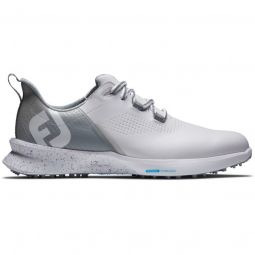 FootJoy Fuel Golf Shoes 2024 - White/Gray 55427