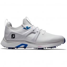 FootJoy HyperFlex Golf Shoes 2024 - White/Blue 51118