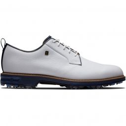 FootJoy Dryjoys Premiere Series Field Golf Shoes 2024 - White/Navy 54396