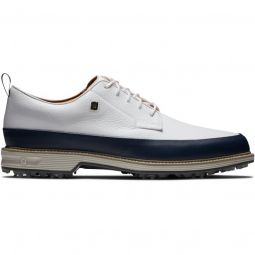 FootJoy Dryjoys Premiere Series Field LX Golf Shoes 2024 - White/Navy 54395