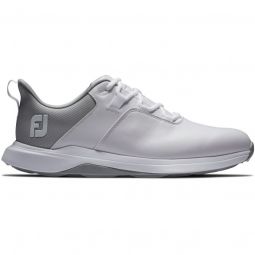 FootJoy ProLite Golf Shoes 2024 - White/Gray 56924