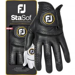 FootJoy StaSof Golf Gloves 2024 - Black
