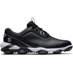 FootJoy Tour Alpha Golf Shoes 2024 - Black/White 55537