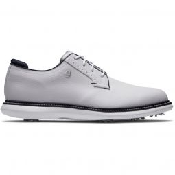 FootJoy Traditions Blucher Golf Shoes 2024 - White/White 57938