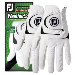 FootJoy Weather Sof 2-Pack Golf Gloves - PRIOR GEN