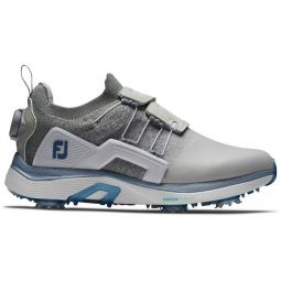 FootJoy Womens HyperFlex BOA Golf Shoes 2024 - Gray/White 98171