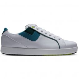 FootJoy Womens Links Golf Shoes - White/Hunter 98157