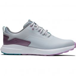 FootJoy Womens Performa Golf Shoes - White/Purple 99204