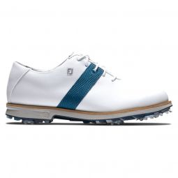 FootJoy Womens Dryjoys Premiere Series Golf Shoes - White/Navy 99020