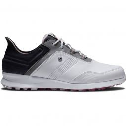 FootJoy Womens Stratos Golf Shoes - White/Black 90123