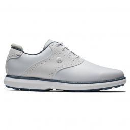 FootJoy Womens Traditions Spikeless Golf Shoes - White 97898