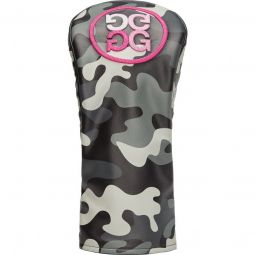 G/FORE Camo Circle Gs Driver Headcover - Charcoal Camo