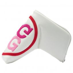 G/FORE Gradient Circle Gs Velour-Lined Blade Putter Headcover - Snow