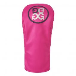 G/FORE Gradient Circle Gs Velour-Lined Driver Headcover - Day Glow Pink