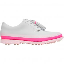 G/FORE Womens Gallivanter Pebble Leather Tassel Tuxedo Golf Shoes 2024 - Nimbus