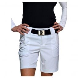 JoFit Womens Belted Everyday Golf Shorts - GB505