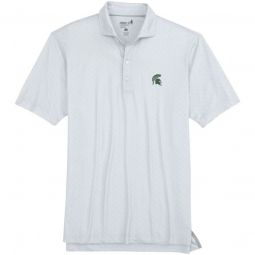 johnnie-O Michigan State Spartans Hinson Printed Jersey Performance Golf Polo