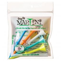 3 1/4 Martini Step-Up Golf Tees 5 Pack - Mixed Colors