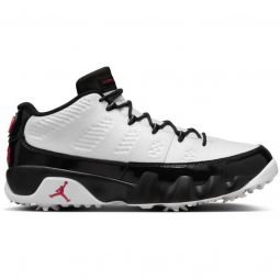 Nike Air Jordan 9 G Golf Shoes 2024 - White/Fire Red/Black/Cool Grey