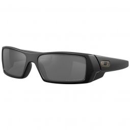Oakley Gascan Matte Black Sunglasses - Black Iridium Polarized Lens