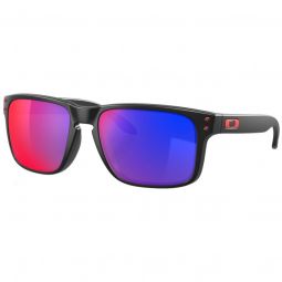 Oakley Holbrook Matte Black Sunglasses - + Red Iridium Lens