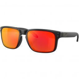 Oakley Holbrook Matte Black Sunglasses - Prizm Ruby Lens